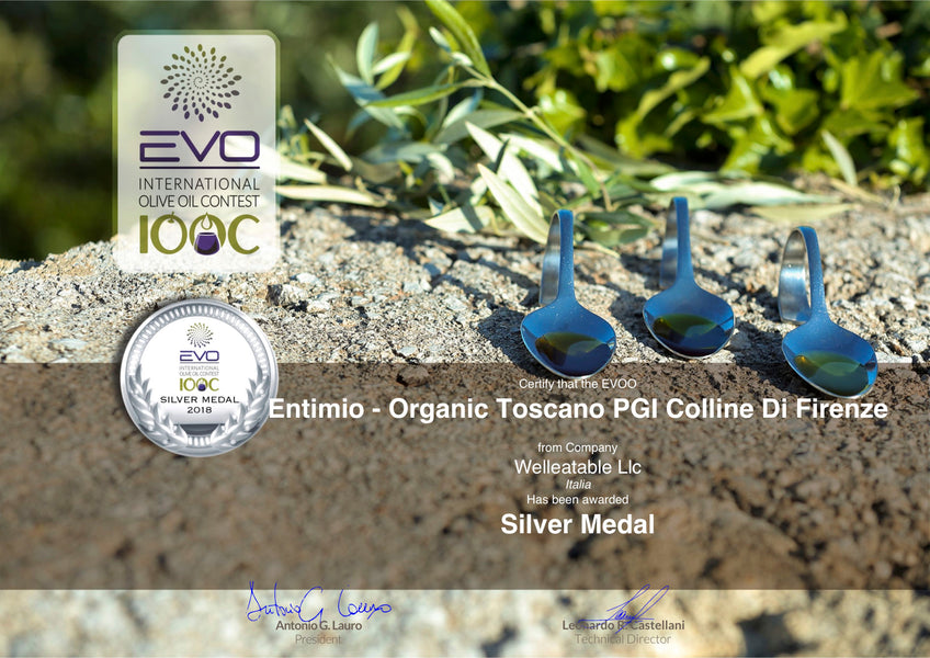Entimio's Excellence Recognized Once Again at an International EVOO Competition