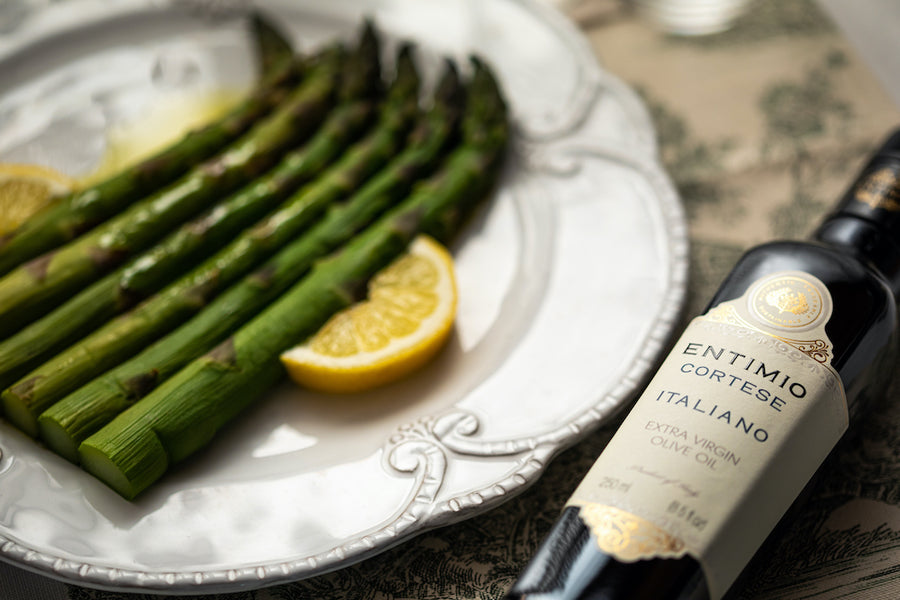 Asparagus with Lemon and Olive Oil (all'Agro)