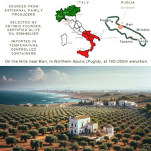 Entimio Pasini PRE-ORDER | Expected to Ship Early August 2026 | Organic Extra Virgin Olive Oil Collaboration with The Pasinis | 16.9 fl oz