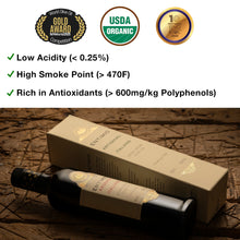 Entimio Ardente | 2024-25 Harvest Organic Extra Virgin Olive Oil, Early Harvest from Sicily | 16.9 fl oz