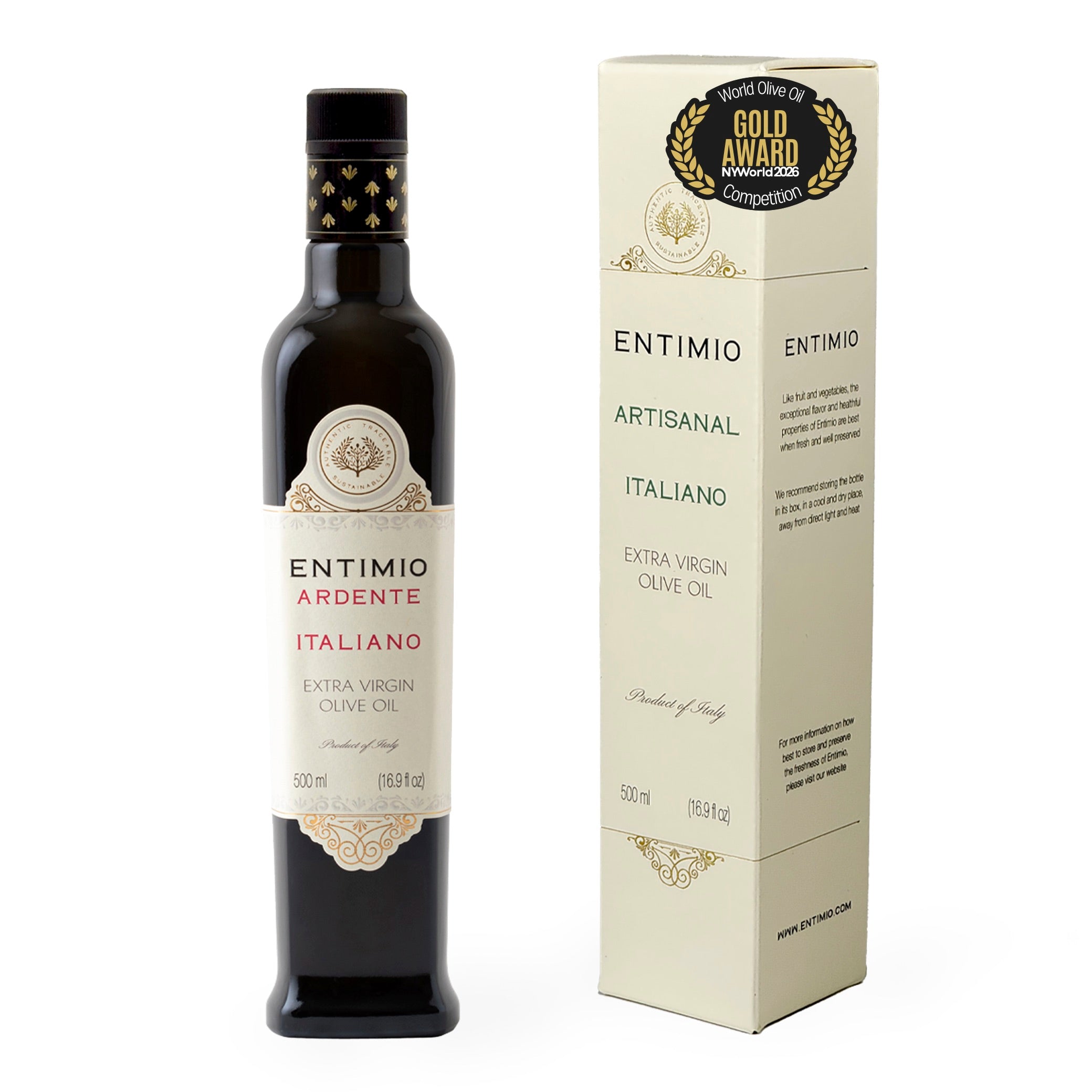 Entimio Ardente | 2025-2026 Early Harvest Organic Extra Virgin
