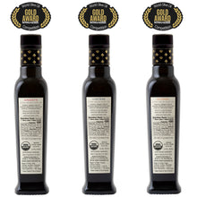 Entimio Collection Gift-Box | 2024-25 Harvest Organic Extra Virgin Olive Oil Set, Early Harvest from Italy | 25.5 (3 x 8.5) fl oz