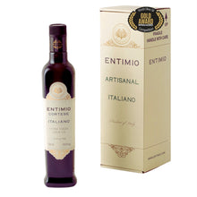 Entimio Cortese | 2023-24 Harvest Medium Organic Extra Virgin Olive Oil, Early Harvest from Tuscany | 4 x 16.9 fl oz