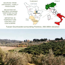 Entimio Cortese | 2024-25 Harvest Organic Extra Virgin Olive Oil, Early Harvest from Tuscany | 8.5 fl oz