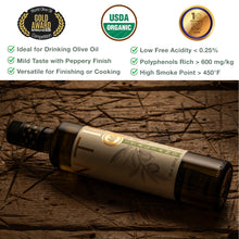 Entimio Italiano | 2025-2026 Harvest Versatile Organic Extra Virgin Olive Oil, Award-Winning | 16.9 fl oz