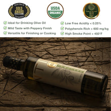 Entimio Italiano | 2025-2026 Harvest Versatile Organic Extra Virgin Olive Oil, Award-Winning | 16.9 fl oz