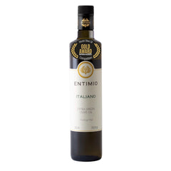 Entimio Italiano | 2023-24 Harvest Delicate Organic Extra Virgin Olive Oil, Award-Winning | 4 x 16.9 fl oz