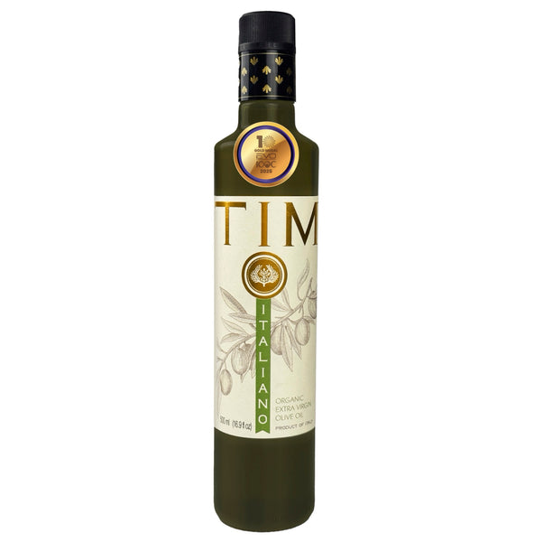 Entimio Italiano | 2024-25 Harvest Versatile Organic Extra Virgin Olive Oil, Award-Winning | 4 x 16.9 fl oz