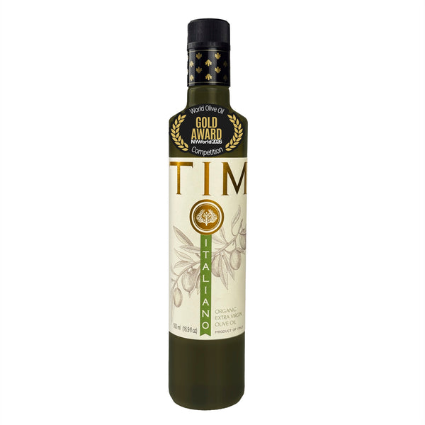 Entimio Italiano | 2025-2026 Harvest Versatile Organic Extra Virgin Olive Oil, Award-Winning | 16.9 fl oz