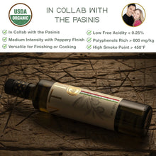 Entimio Pasini PRE-ORDER | Expected to Ship Early August 2026 | Organic Extra Virgin Olive Oil Collaboration with The Pasinis | 16.9 fl oz