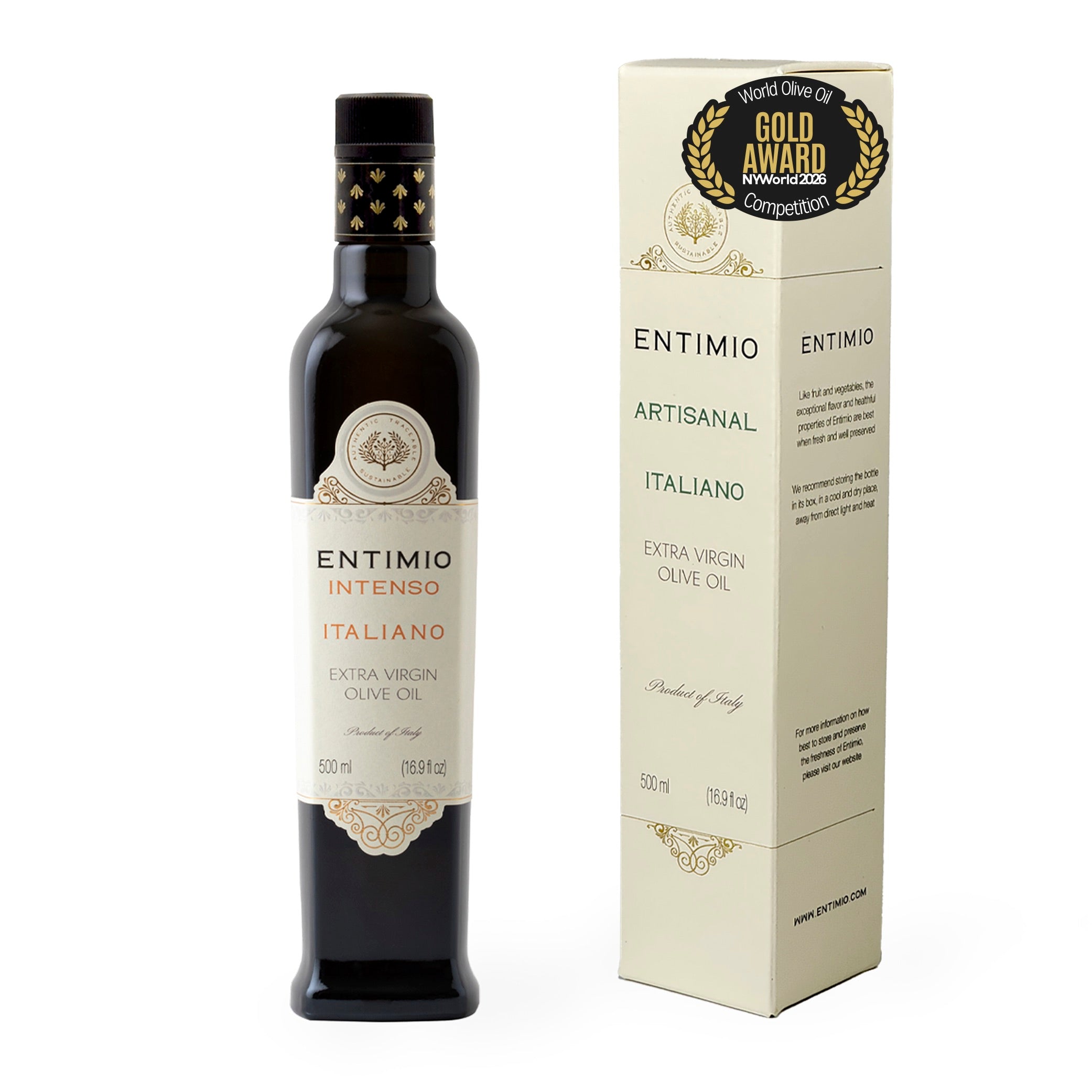 Entimio Intenso | 2025-2026 Early Harvest Organic Extra Virgin