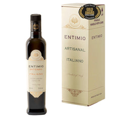 Entimio Intenso | 2023-24 Harvest Robust Organic Extra Virgin Olive Oil, Early Harvest from Tuscany | 4 x 16.9 fl oz