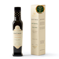 Entimio Intenso | 2023-24 Harvest Robust Organic Extra Virgin Olive Oil, Early Harvest from Tuscany | 8.5 fl oz